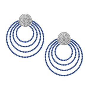 Infinite Earrings Blue