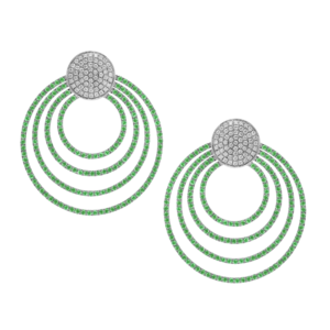 Infinite Earrings Green