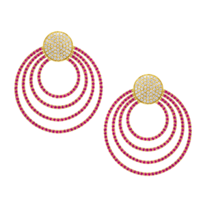 Infinite Earrings Red