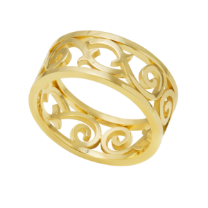 Yellow Icon Ring